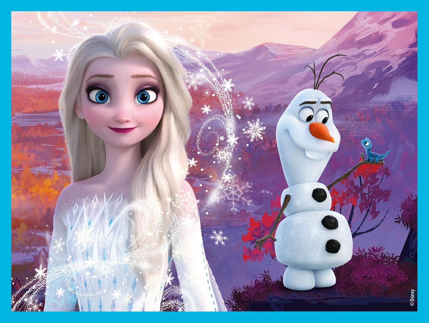 Clementoni 41192 Frozen – 12 Pieces Children 3 Years, Cartoon, Cube, Disney Puzzle, Made in Italy, Multicoloured