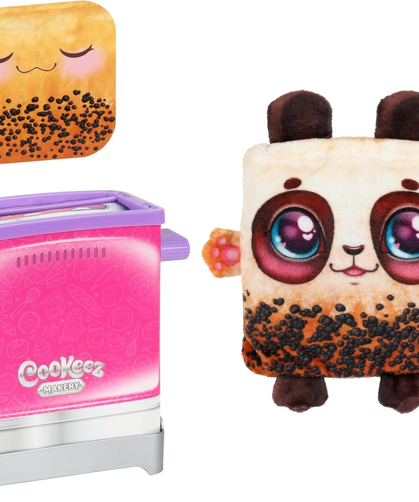COOKEEZ MAKERY Toasty Treatz Toaster with Scented Plush, Styles Vary, Ages 5+