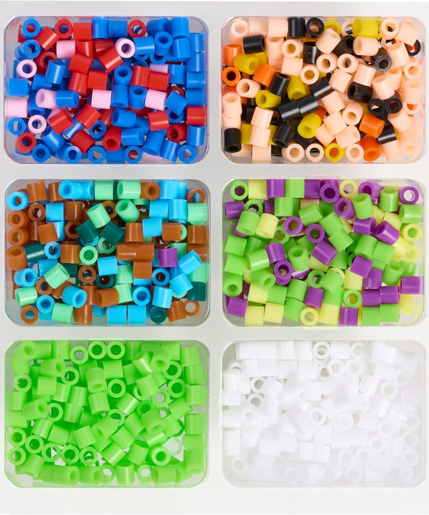 Disney Pixar Toy Story 5 Pixel Art DIY Craft Kit for Kids, 800 Fuse Beads Activity Set with Character Bag Clips, Creative Arts and Crafts Toy Ages 6+