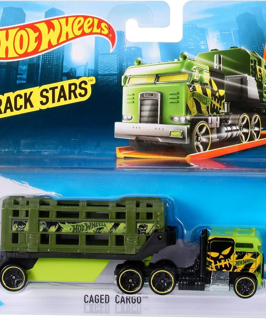 Hot Wheels Track Fleet 1:64 Scale Die-Cast Toy Vehicle, Works on Hot Wheels Tracks, Styles May Vary - Assorted