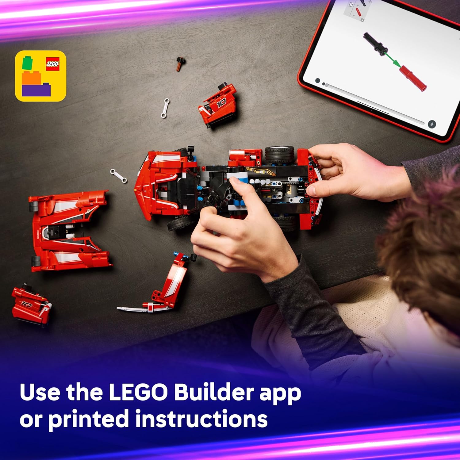 LEGO Technic 42212 V29 Construction Vehicle Building Set for Boys 9+ Mechanical Engineering Play Toy