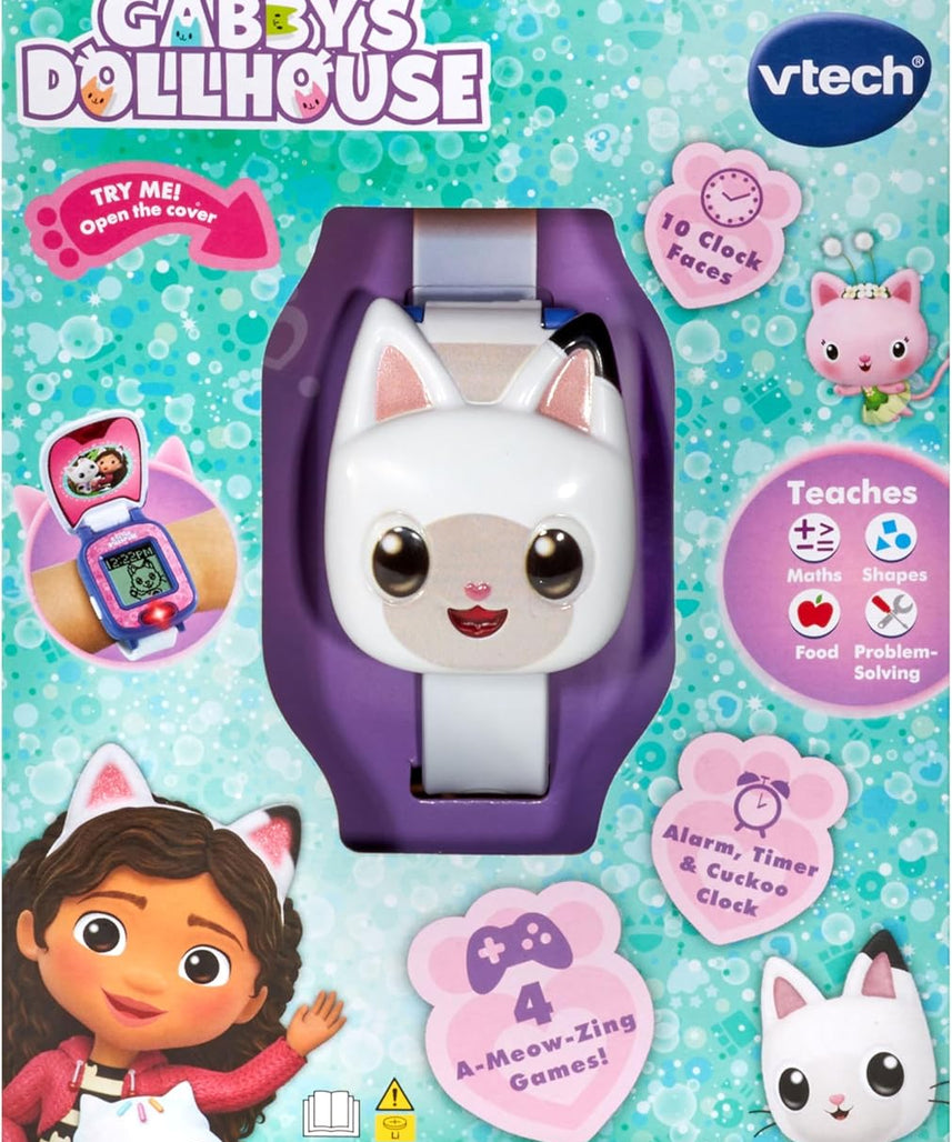 Vtech - Gabby's Dollhouse Pandy Paws' Paw-Tastic Watch - Multicolour | Suitable ages for 3 + up
