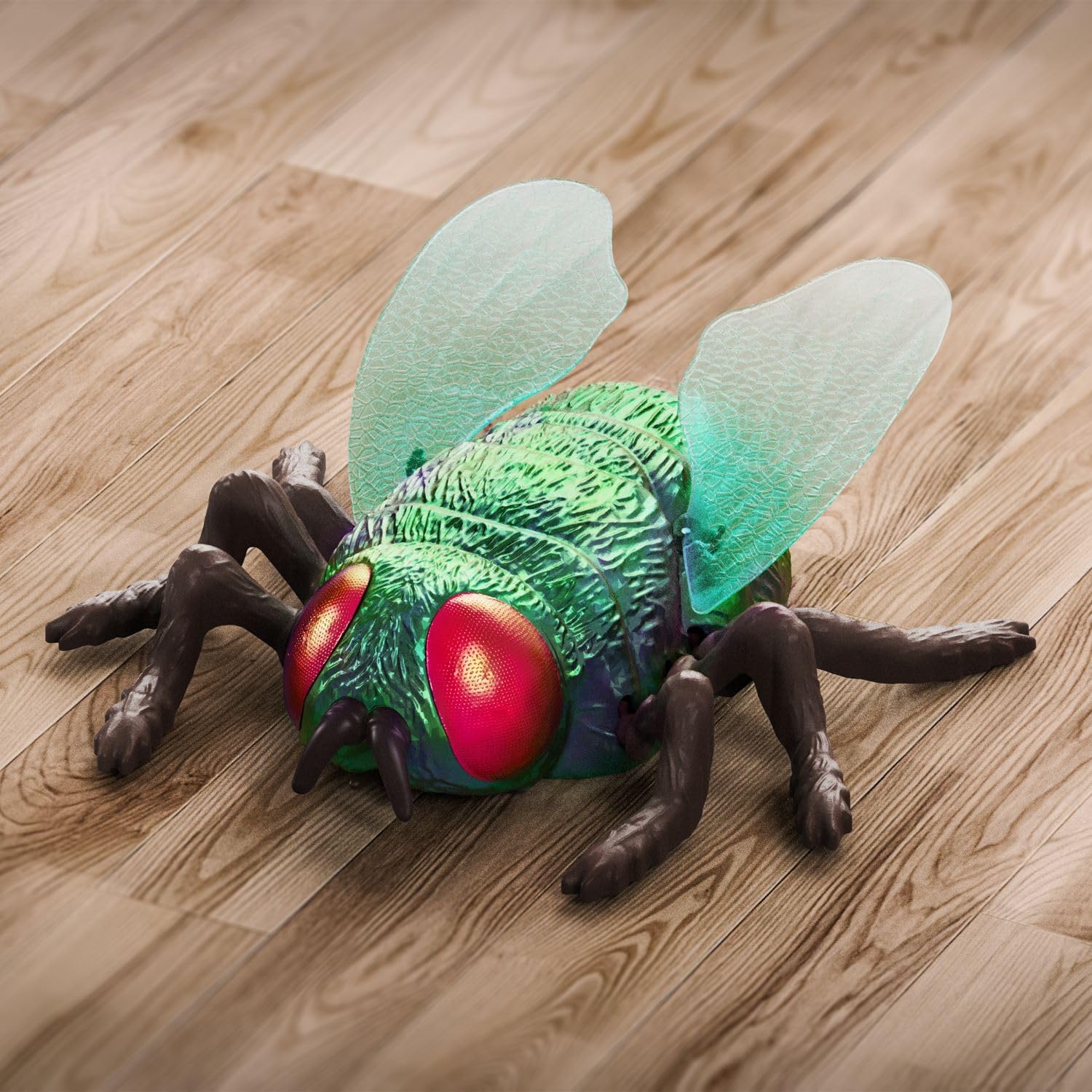Terra RC Climbing Fly | Gravity-Defying Insect Toy | Crawls on Walls, Floor & Ceiling | Powerful Suction | Realistic Wings & Legs | Easy to Control | 3 Modes | Rechargeable | Ages 5+