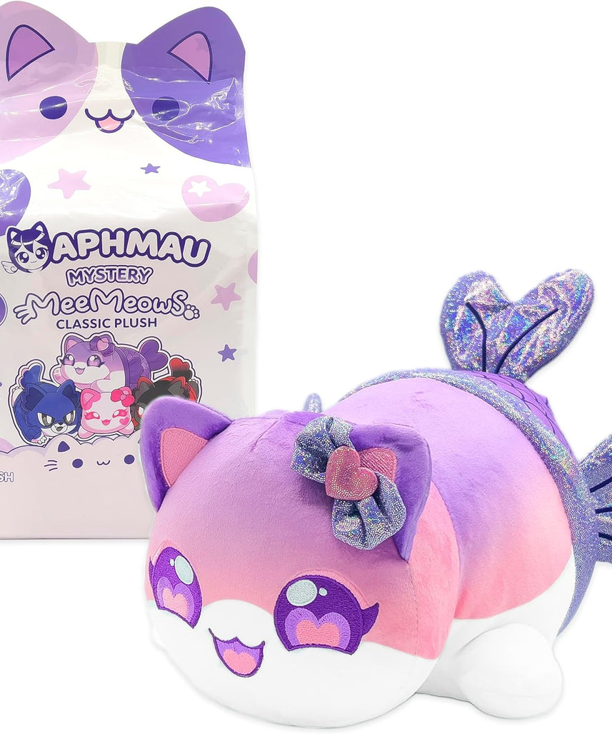 Aphmau MeeMeows 11 Inch Classic Mystery Plush Series 2 Friends, YouTube Gaming Channel Blind Box, Soft Collectible Cat Plush Toy, Official Merch for Kids 3+