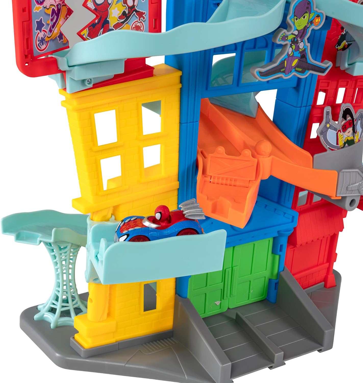 Marvel Spidey N Friends City Track Set