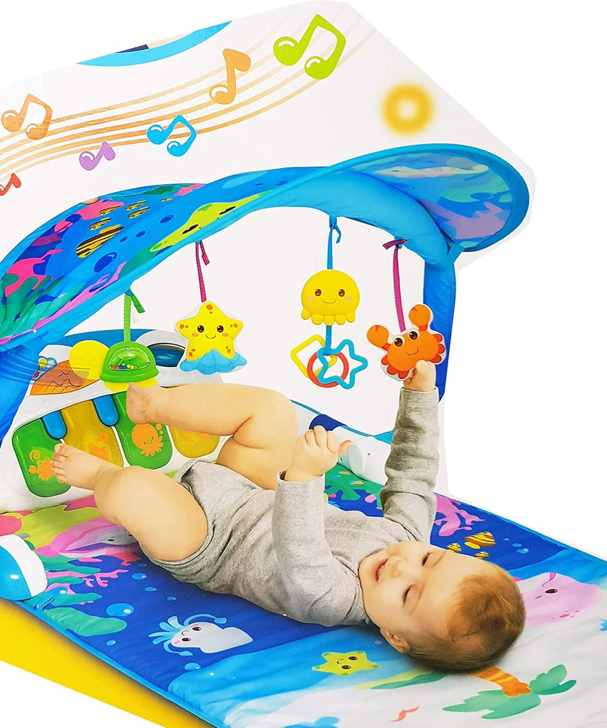 Winfun Magic Lights Musical Play Gym Interactive Toy