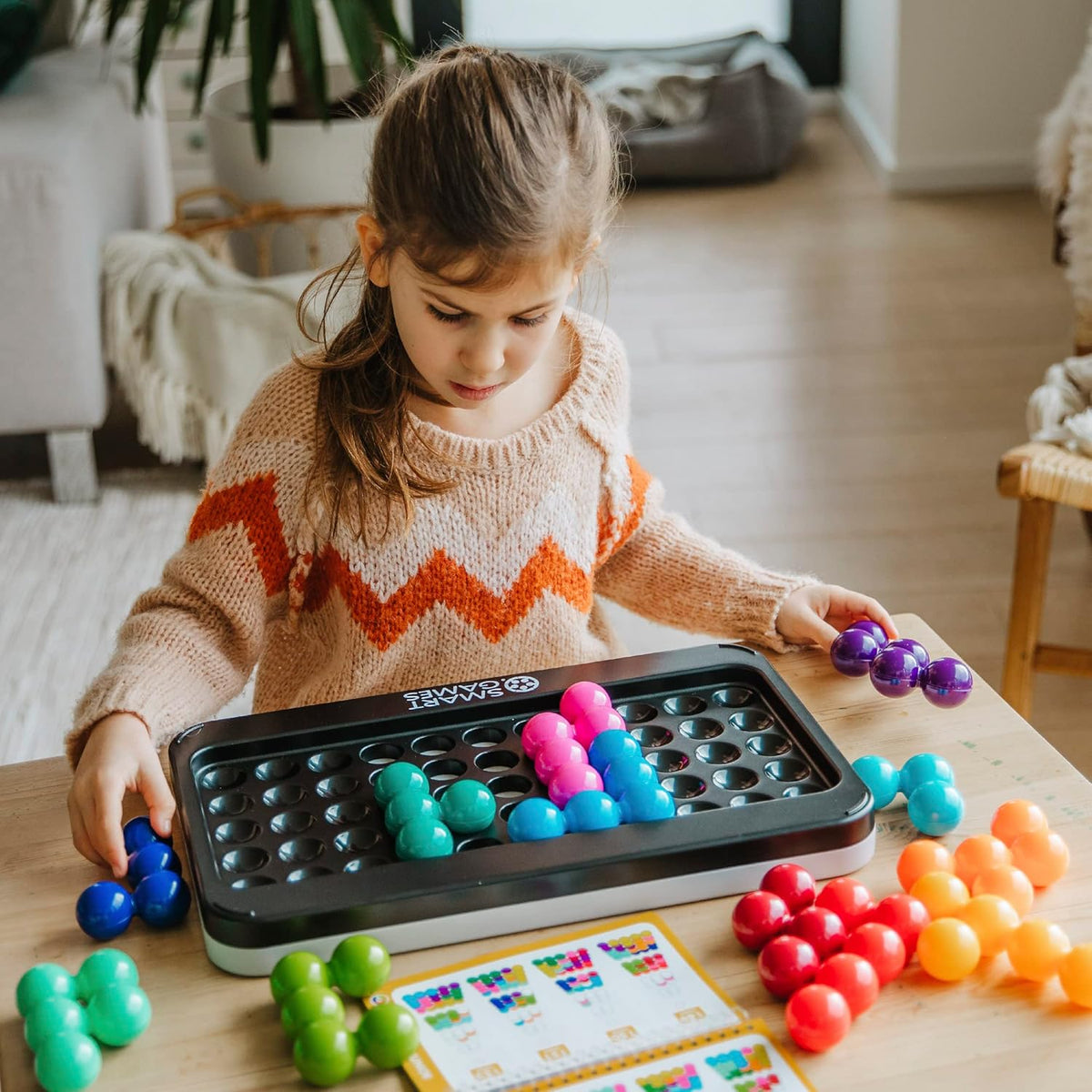 SmartGames IQ Puzzler Pro XXL, Brain Teaser Logic Puzzle Game with 188+ Challenges, STEM Educational Toy for Kids 6+