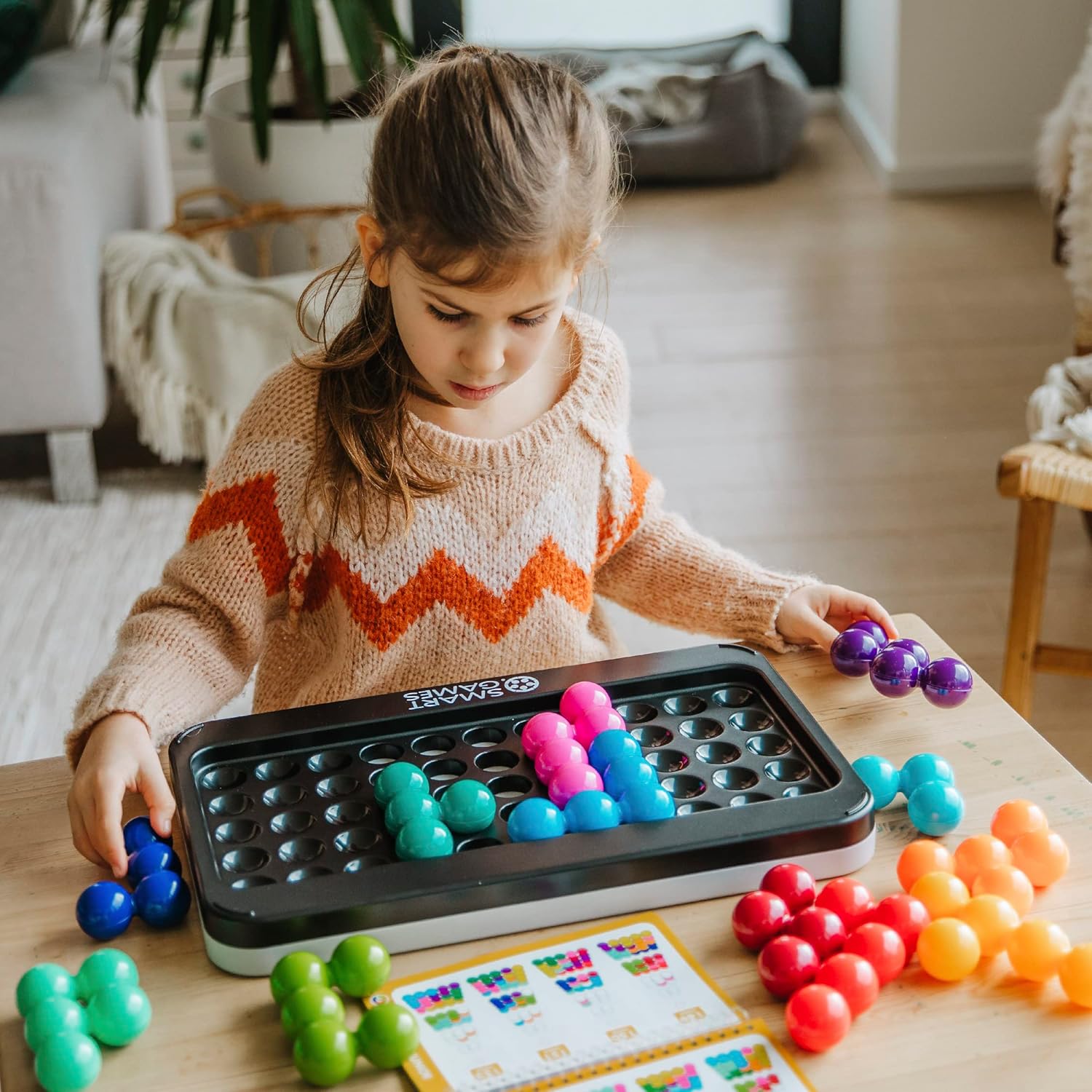 SmartGames IQ Puzzler Pro XXL, Brain Teaser Logic Puzzle Game with 188+ Challenges, STEM Educational Toy for Kids 6+