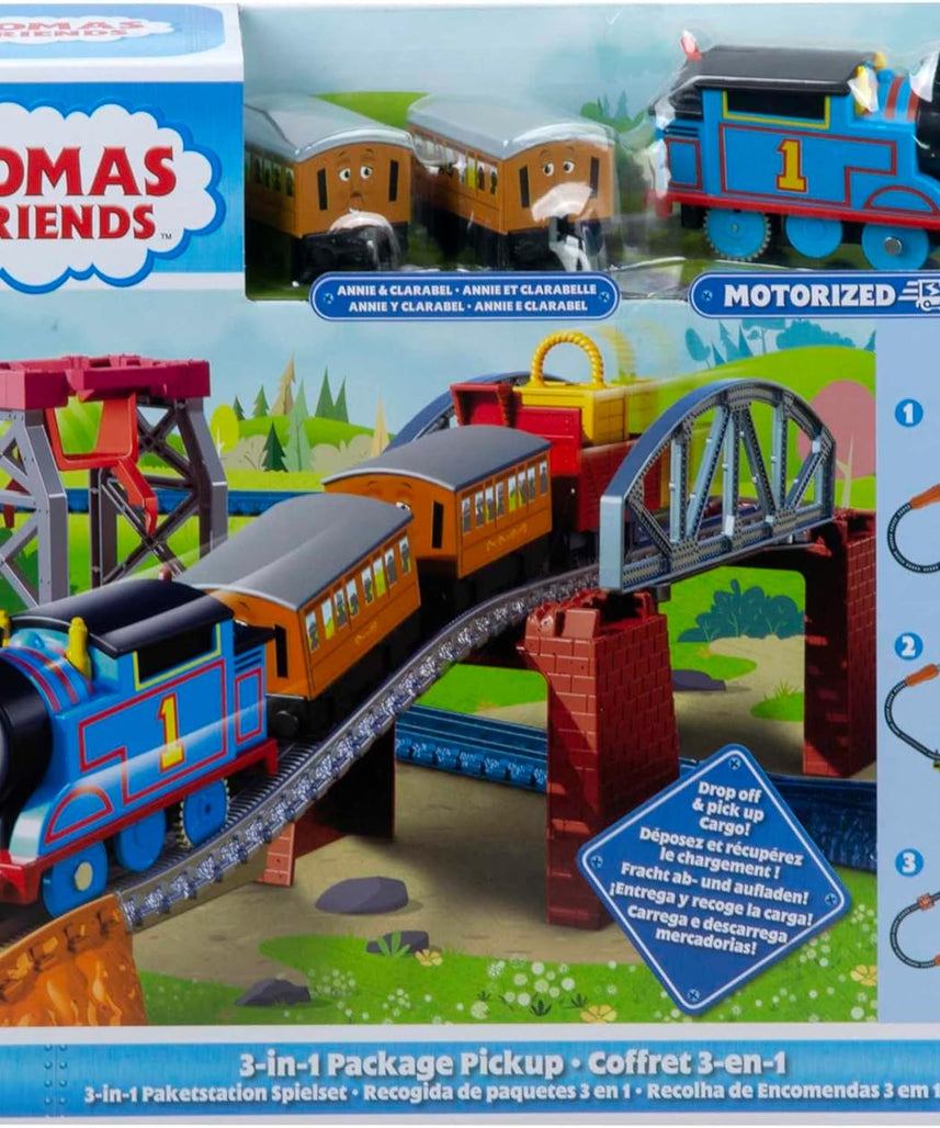 Thomas & Friends Fisher-Price 3-in-1 Package Pickup Train Set