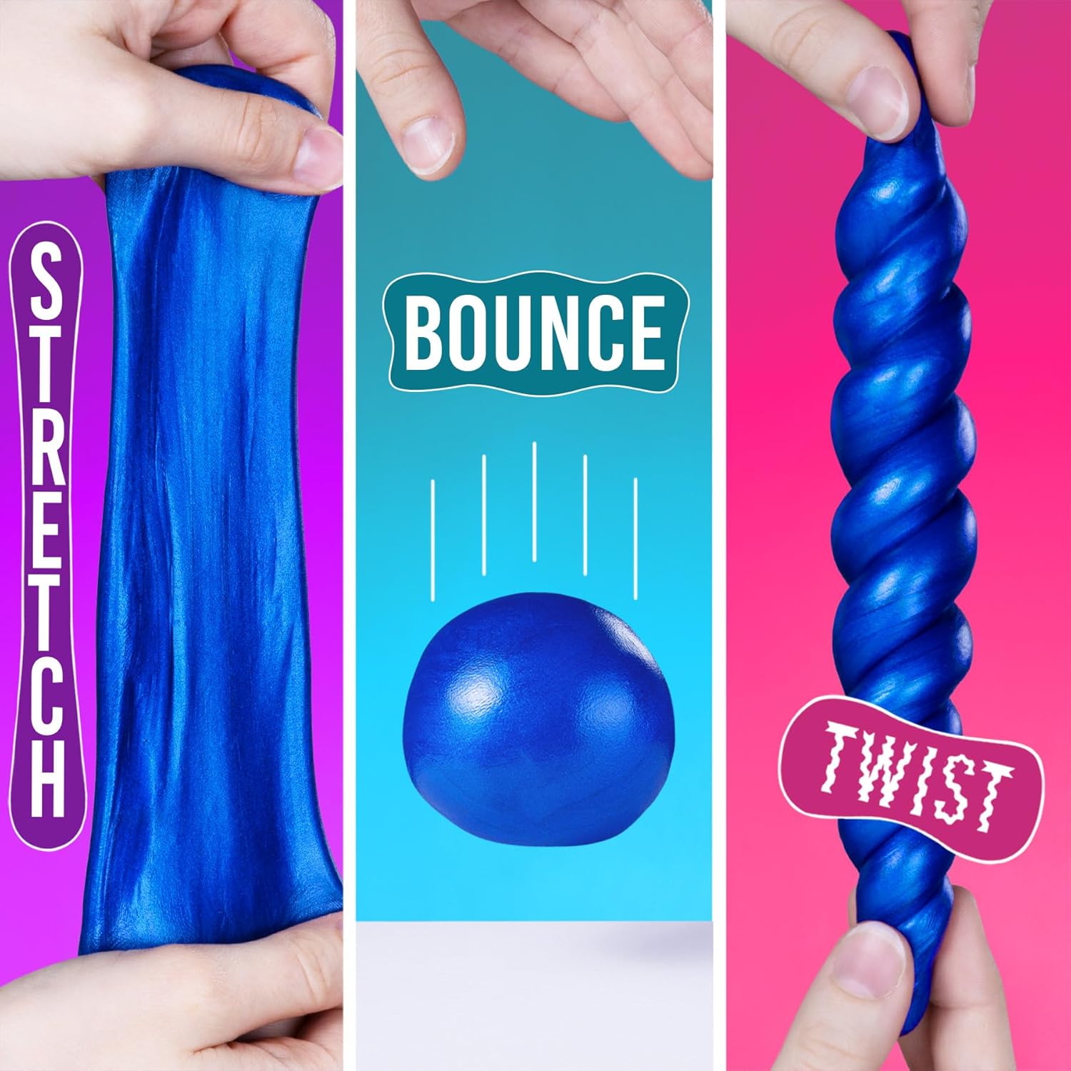 Crazy Aaron's Super Magnetic Tidal Wave Thinking Putty 4" Tin Thinking Putty - Non-Toxic Sensory Play Putty - Never Dries Out - Creative Toy Fun for Ages 3+