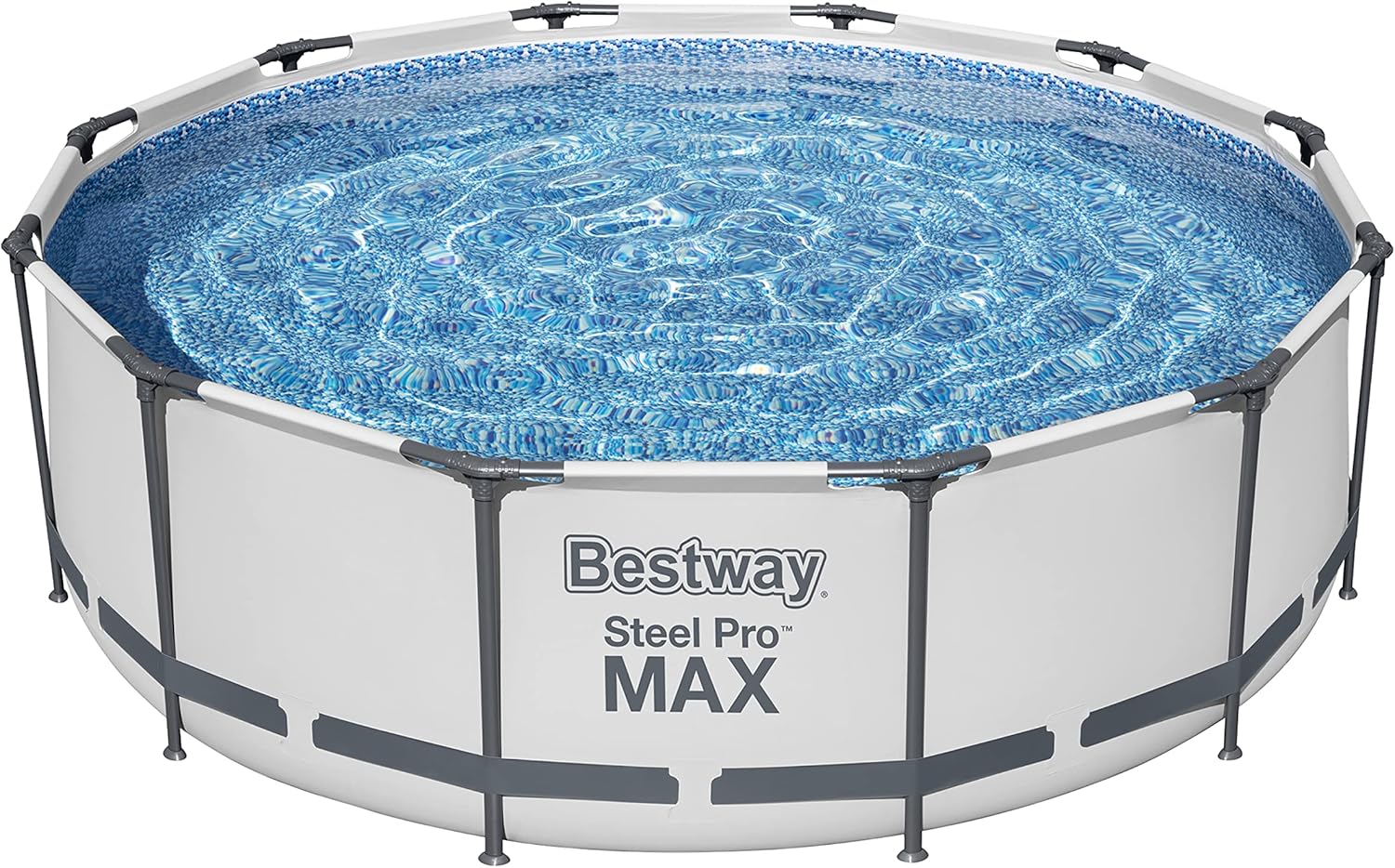 Bestway Steel Pro™ Round Above Ground Pool 366 x 100 cm with Canopy, Filter Pump & Ladder, DuraPlus™ Liner – Ages 18+