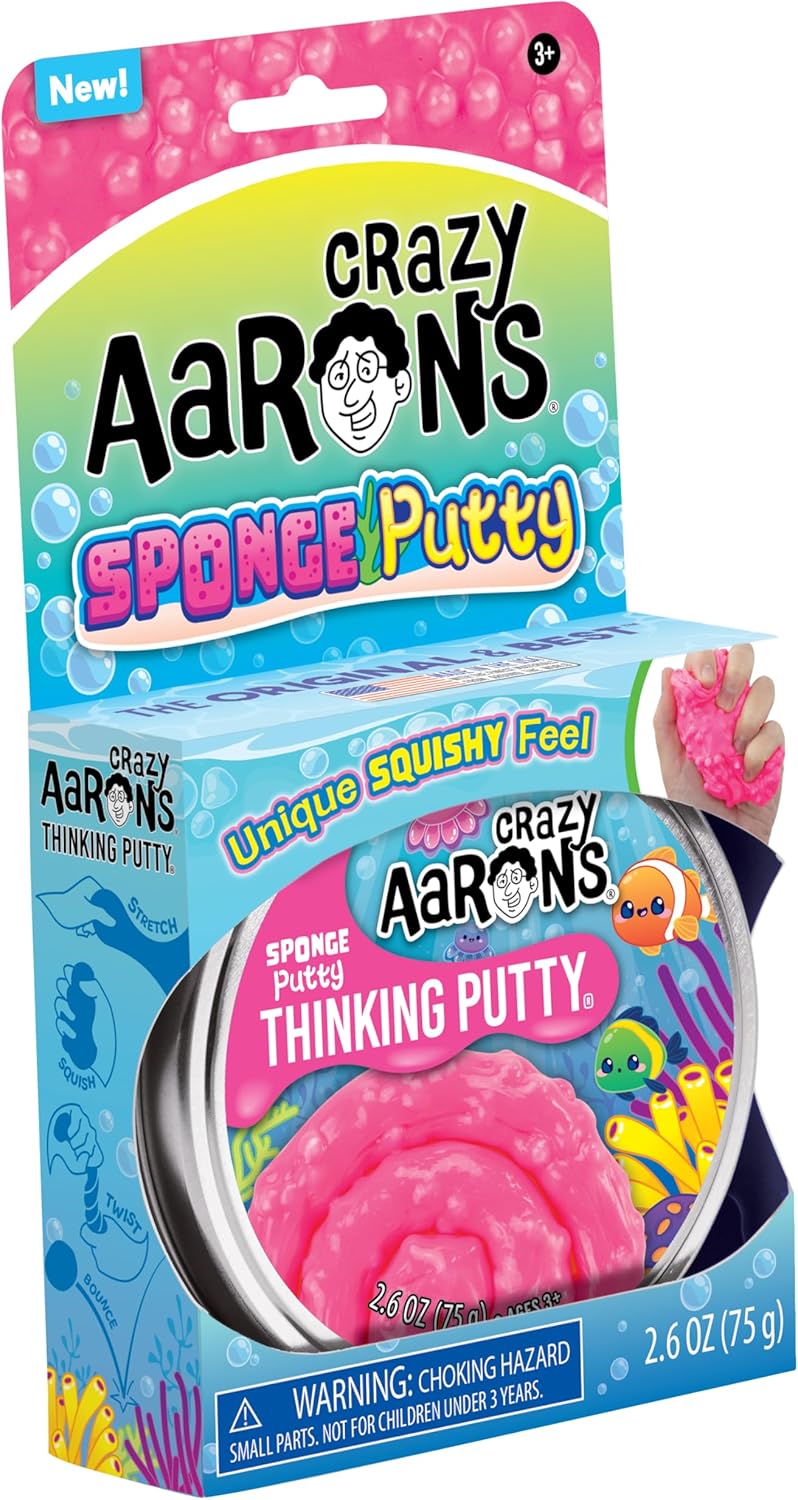 Crazy Aaron's(r) Sponge Putty Thinking Putty(r)