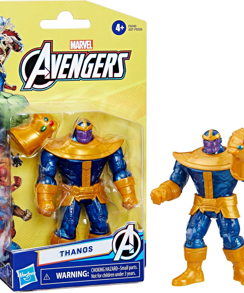 Marvel Avengers Deluxe Thanos 4-Inch Action Figure with Infinity Gauntlet – F9340