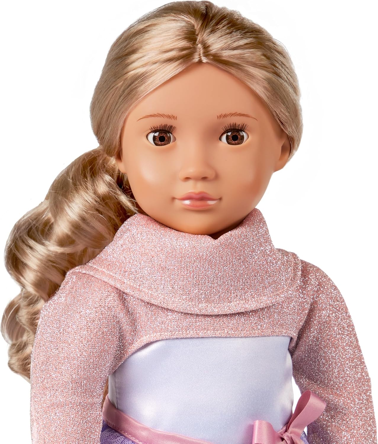 Our Generation Doll W/Ballerina Dress & Sweater, Jillie