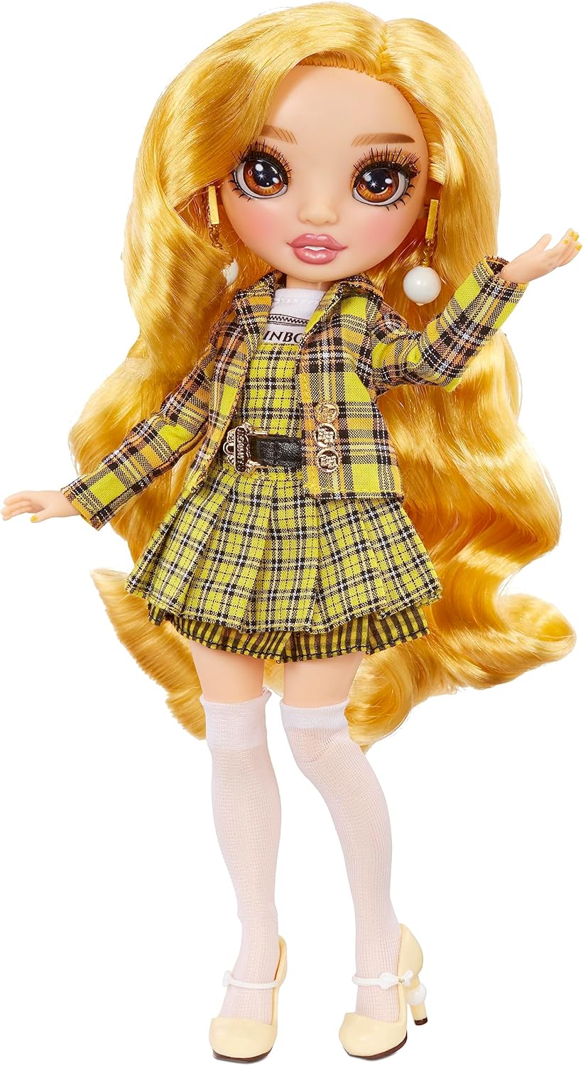 Rainbow High Sheryl Meyer Fashion Doll for Girls, Trendy Removable Outfit & Accessories, Collectible Doll for Imaginative Play, Gift for Kids Age 3+
