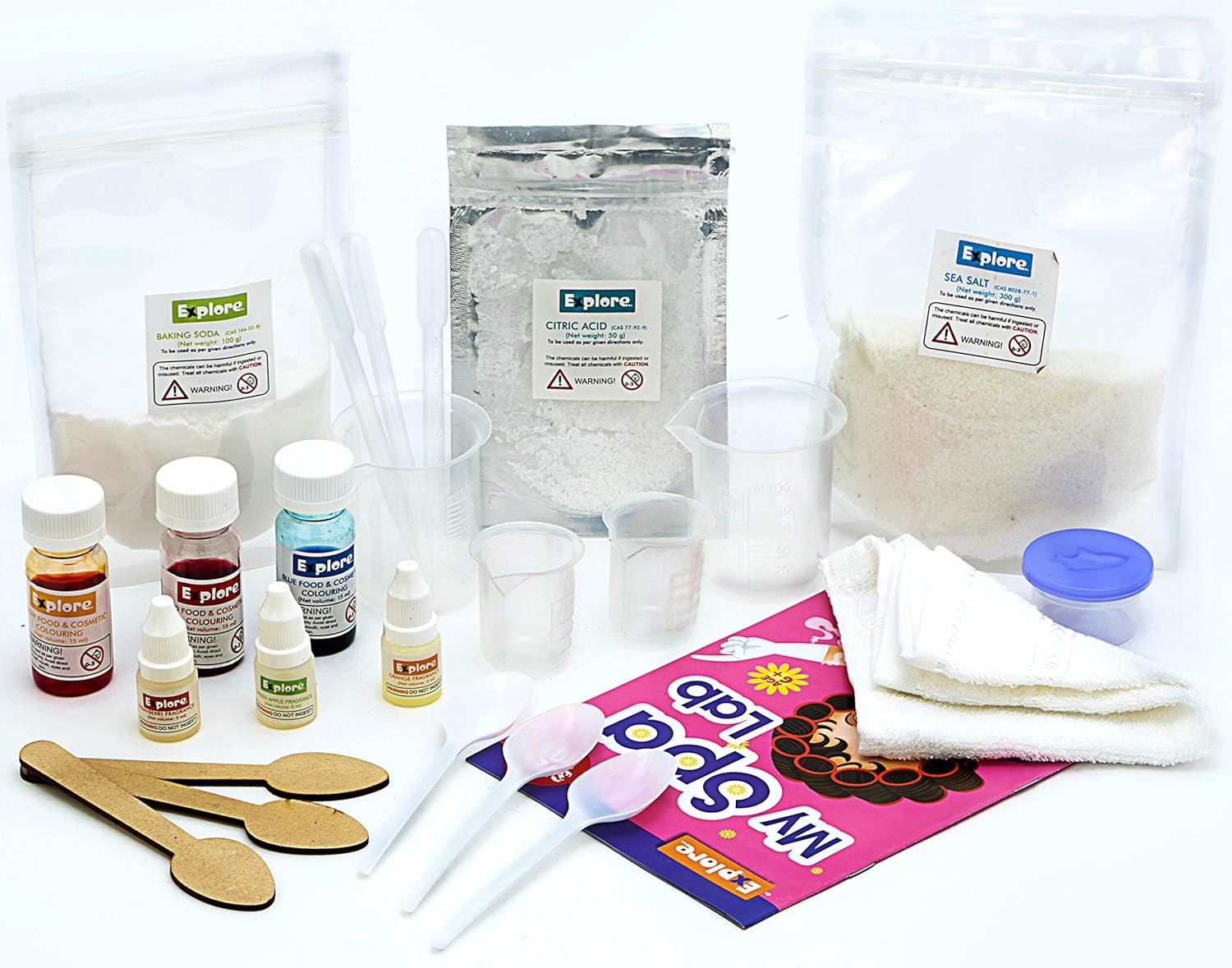 Explore Stem Learner My Spa Lab Learning and Educational DIY Activity Toy Kit, STEM Science Fundamentals Kit for Girls, Ages 6+