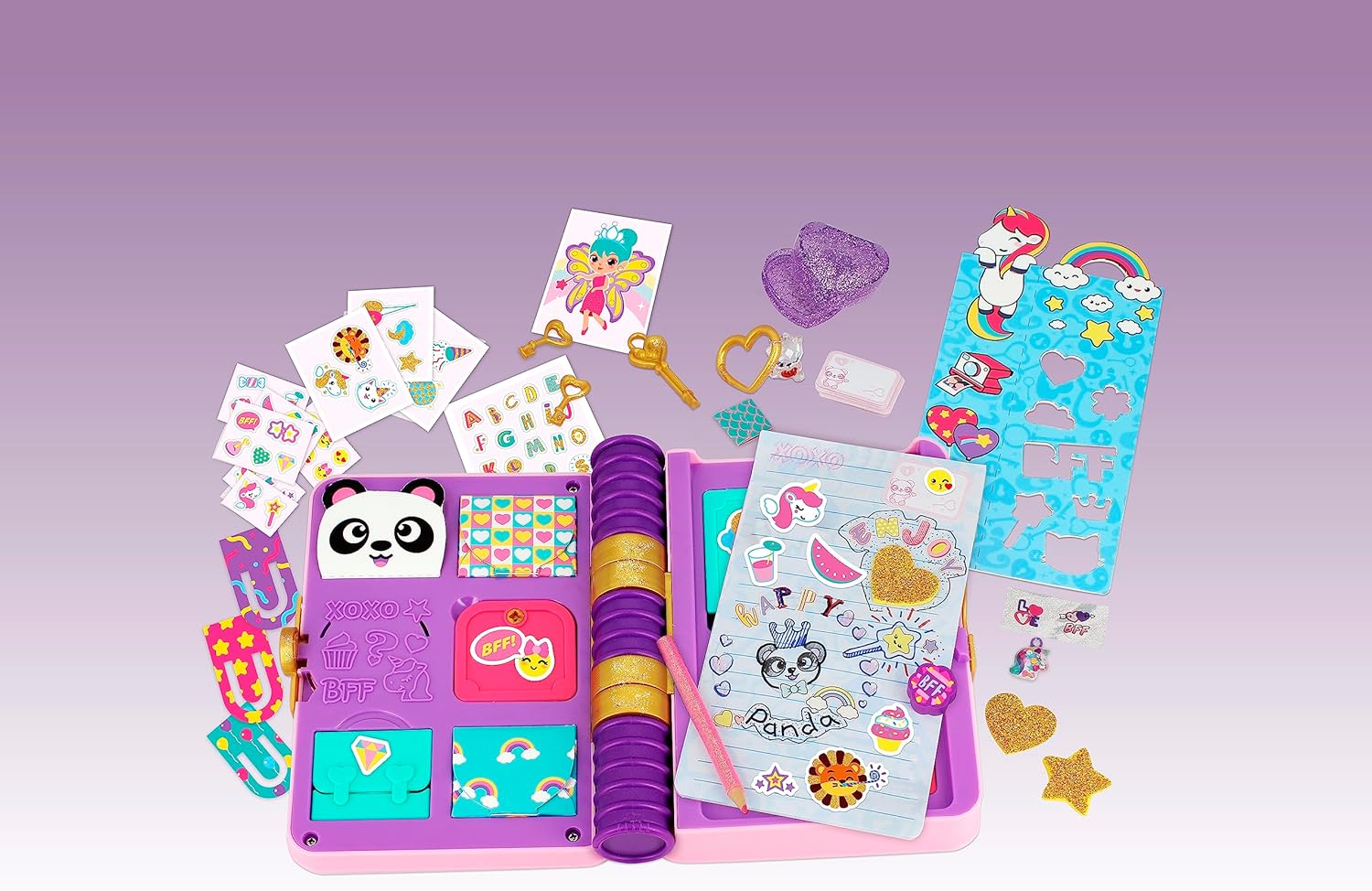 Funlockets Secret Journal Glitter Edition