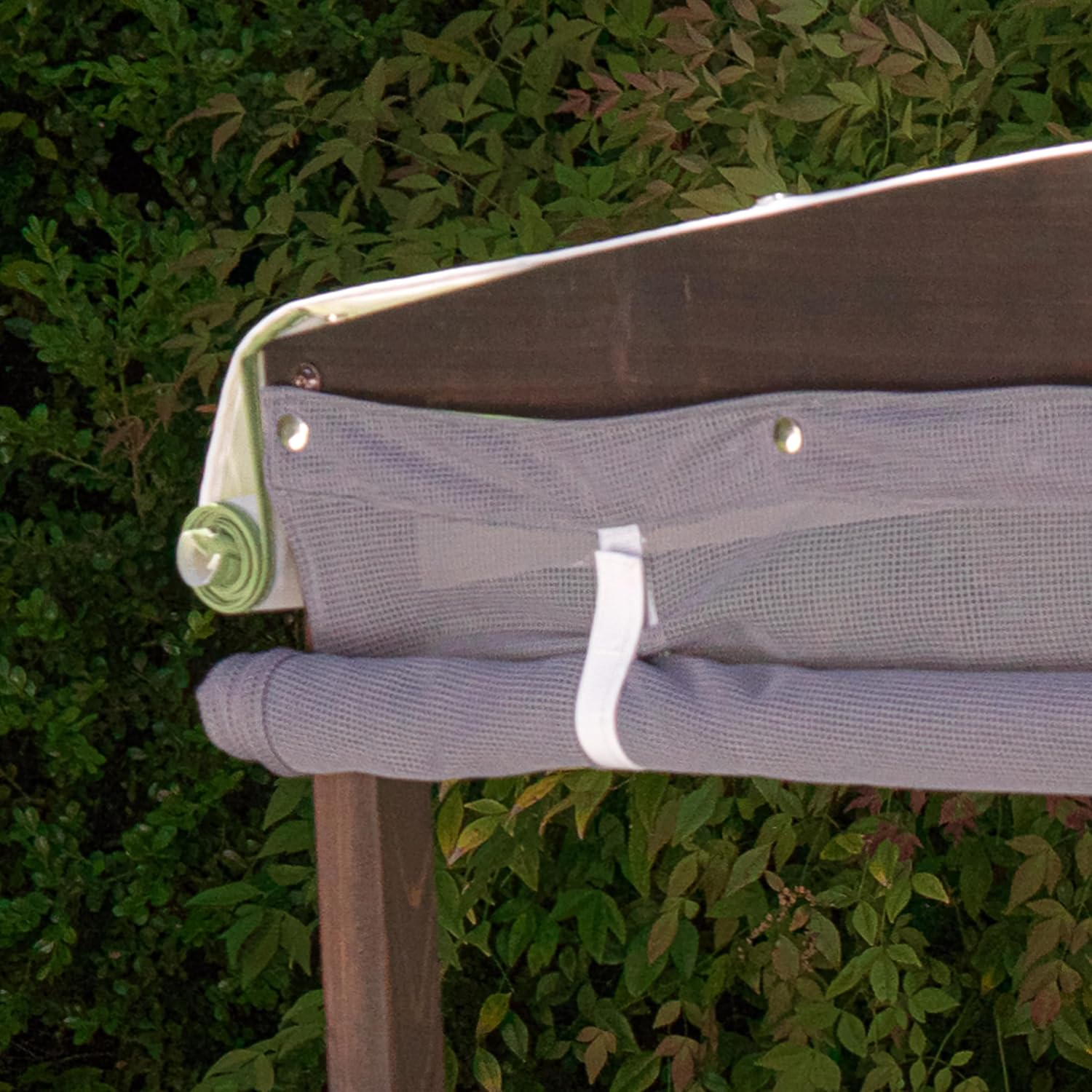 KidKraft 504 Cabana Sandbox, Wooden Outdoor Sandpit Playset, Mesh Canopy Cover, Storage Bins, Weather Resistant Wood, Backyard Sandbox for Kids Ages 2 to 8