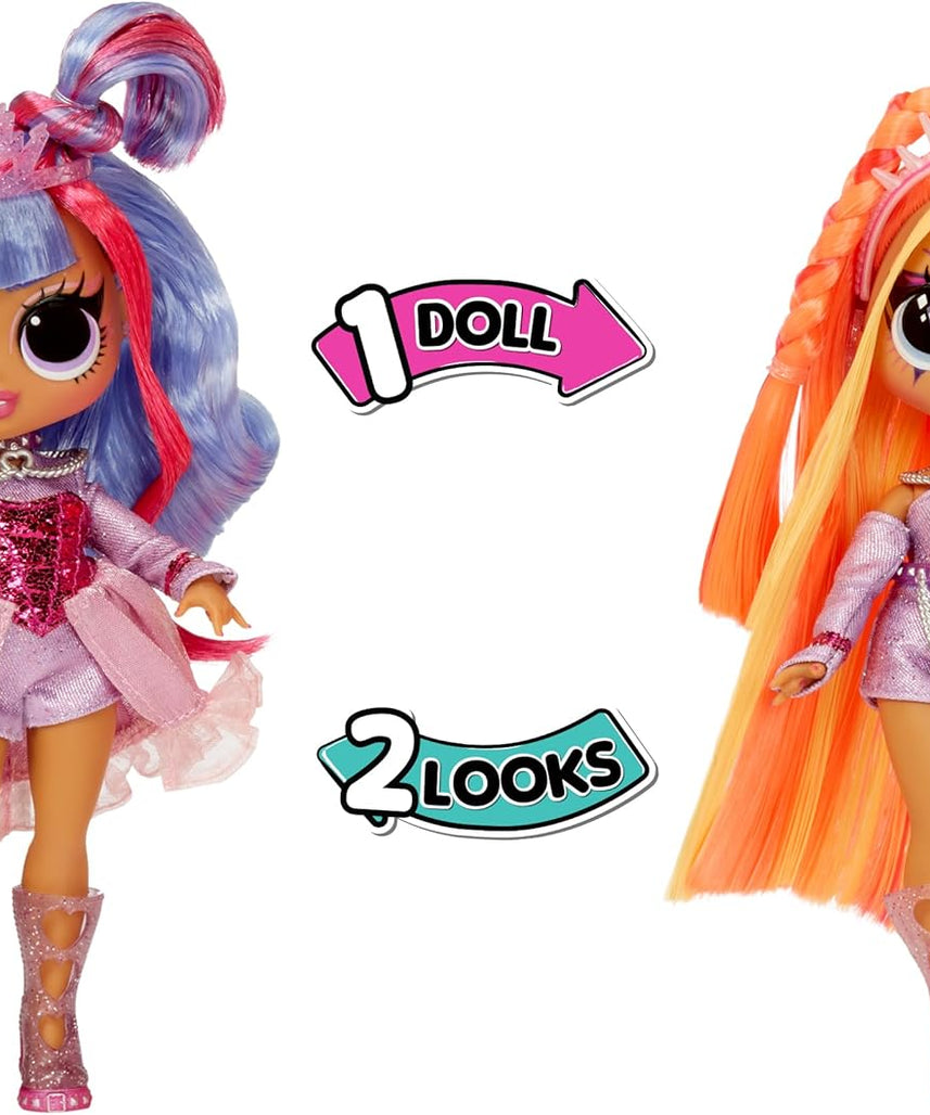 L.O.L. Surprise! Tweens Surprise Swap Fashion Doll Buns 2 Braids Bailey with 20+ Surprises Including Styling Head, Fabulous Fashions, and Accessories, Great Gift for Kids Ages 4+