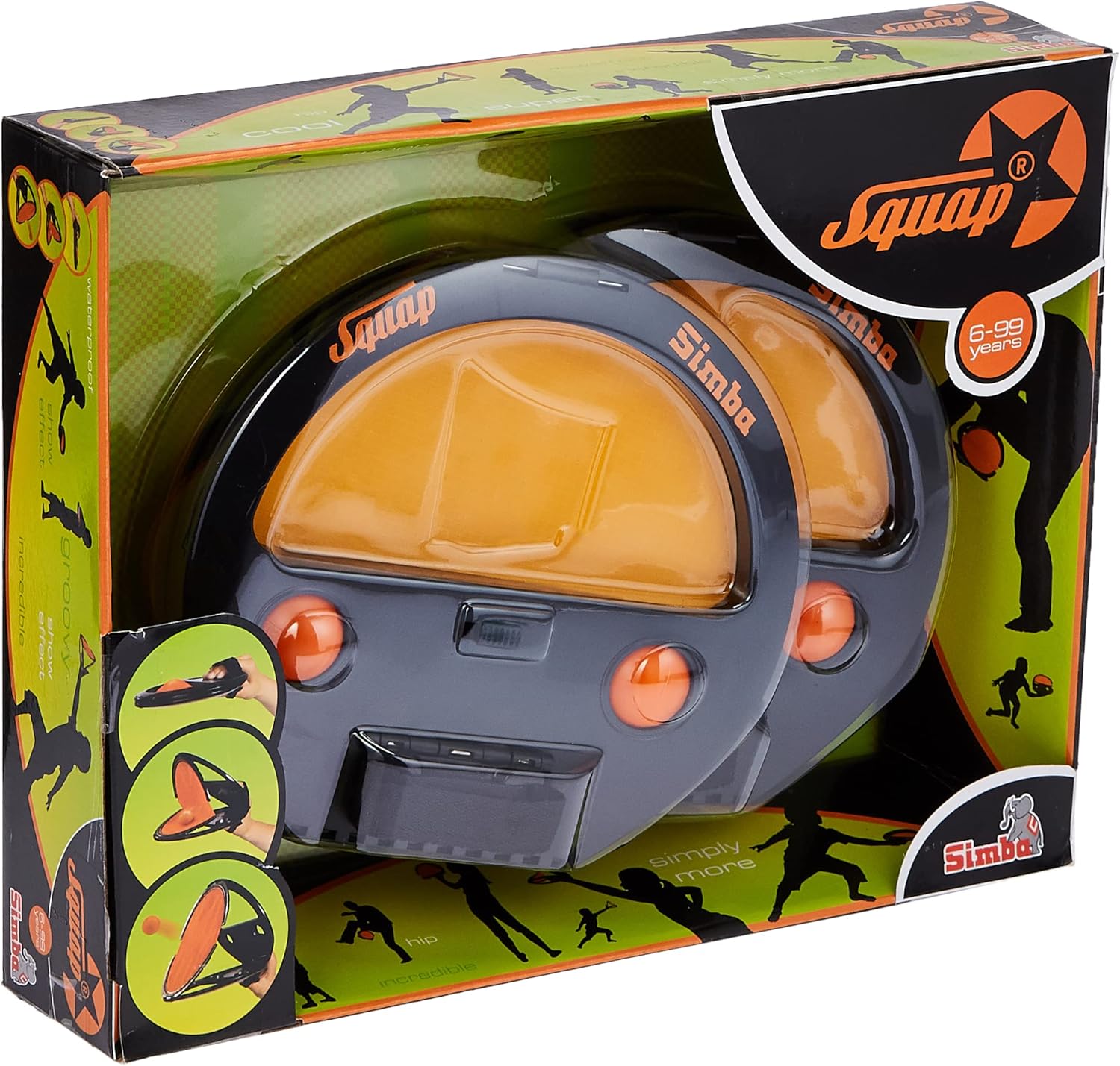 Simba Squap Catch Ball Game for Kids, Hand-Eye Coordination Outdoor & Indoor Skill Toy, Motor Skills Training Game, Ages 3+