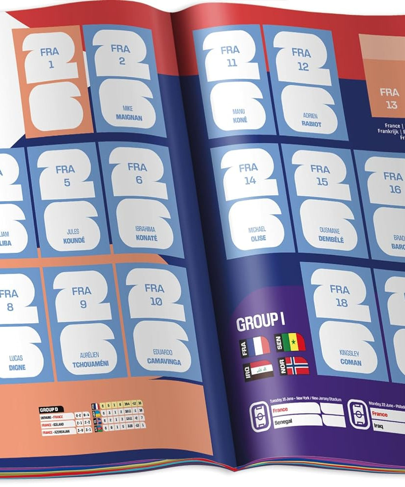 Panini FIFA World Cup 2026 Sticker Album + 50 Sticker Packets Combo, Official Football Collectors Set with Album and Booster Pack Bundle, Best Value Offer, All Ages