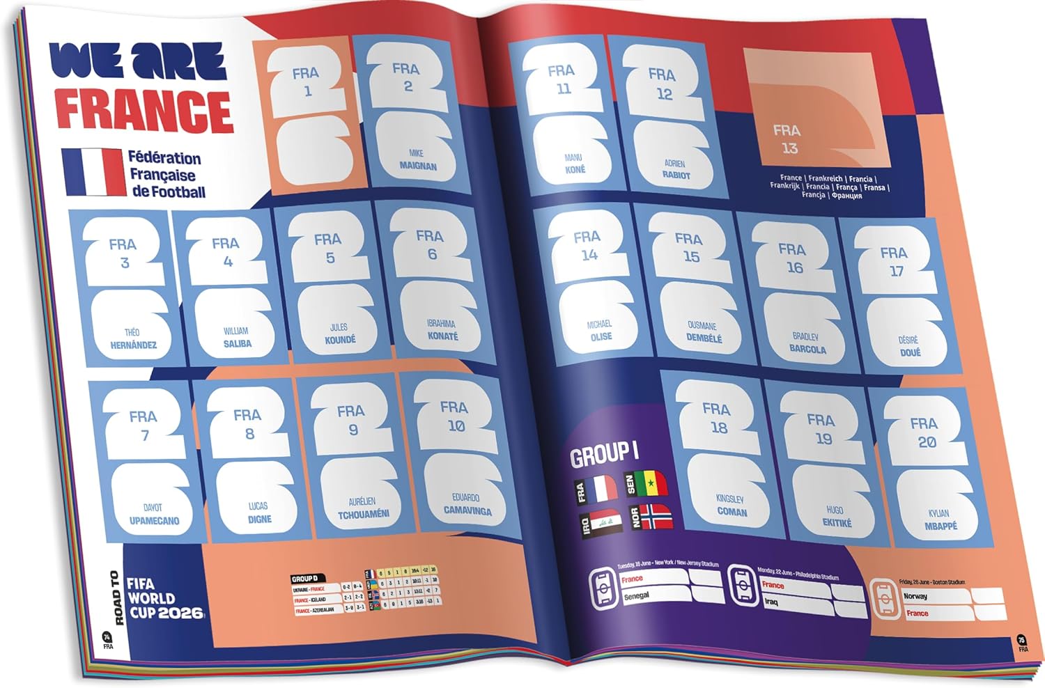 Panini FIFA World Cup 2026 Sticker Album + 50 Sticker Packets Combo, Official Football Collectors Set with Album and Booster Pack Bundle, Best Value Offer, All Ages