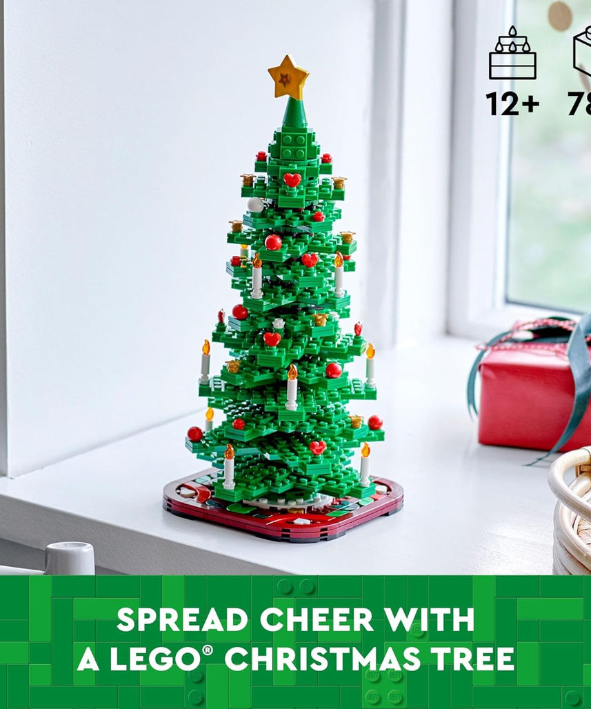 LEGO Icons 40573 Christmas Tree Buildable Holiday Decoration for Ages 12+