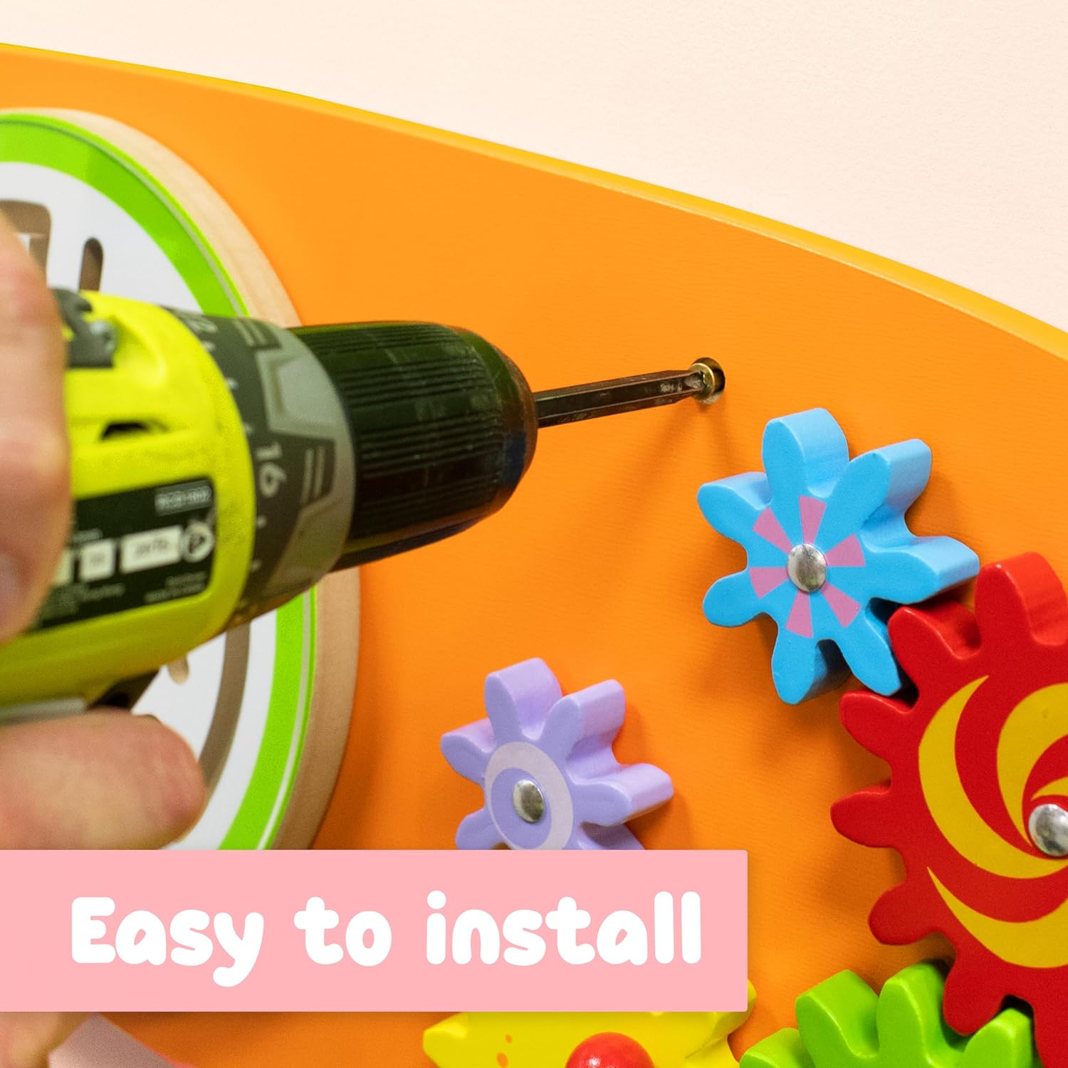 لوحة أنشطة الدب فيجا، لعبة حائط خشبية من مونتيسوري، لوحة تعلم حسية لتنمية المهارات الحركية والدماغية، لعبة تعليمية صديقة للبيئة وموفرة للمساحة، للأولاد والبنات من عمر 18 شهرًا فما فوق