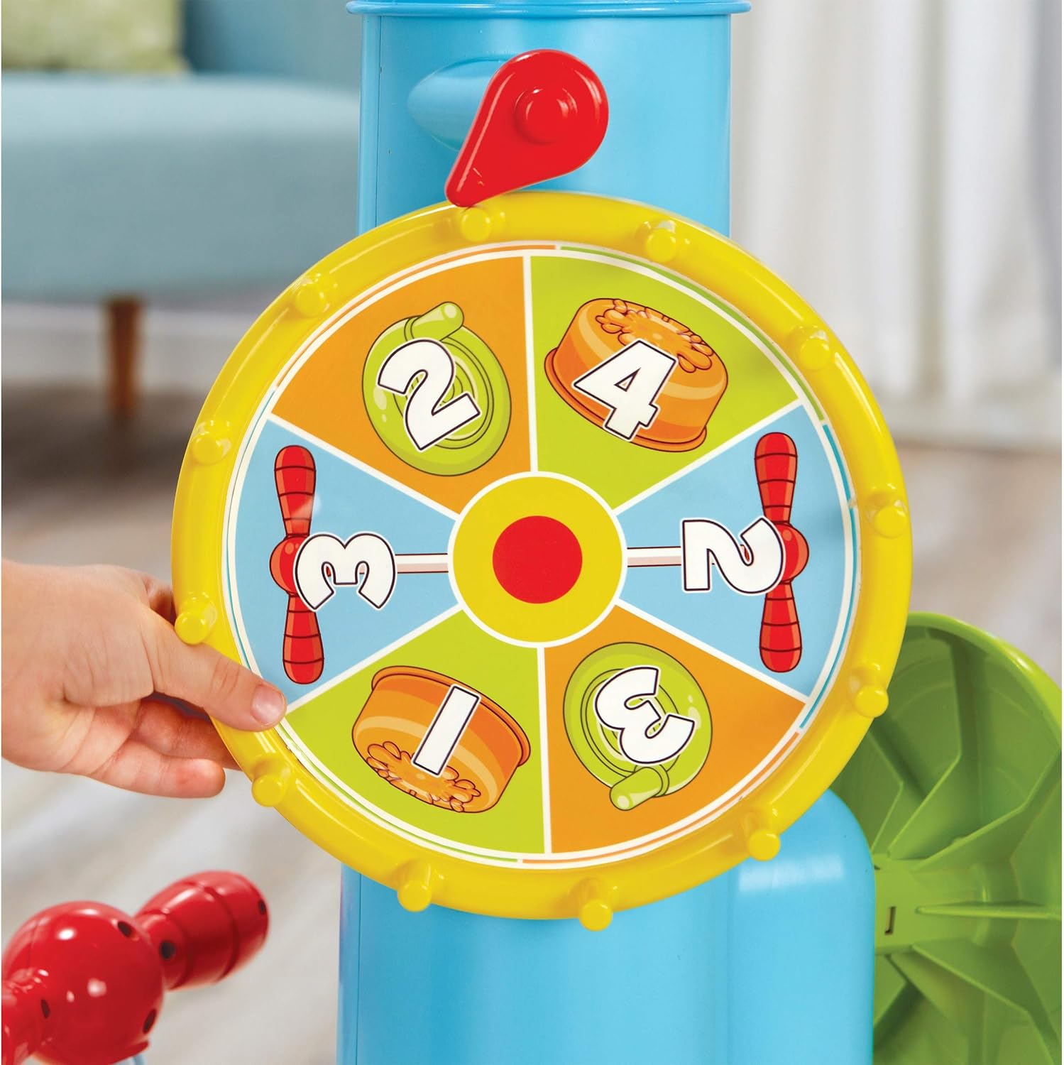 Little Tikes Fun Zone Pop N Splash Surprise Game, Multicolor, Outdoor & Indoor Water Play with 21 Balls, Interactive Spin & Splash Toy for Kids Age 3-6