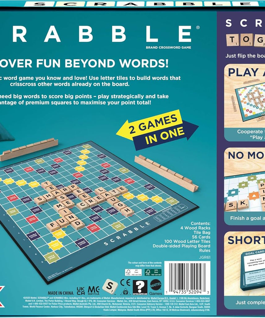 Scrabble Core Wood