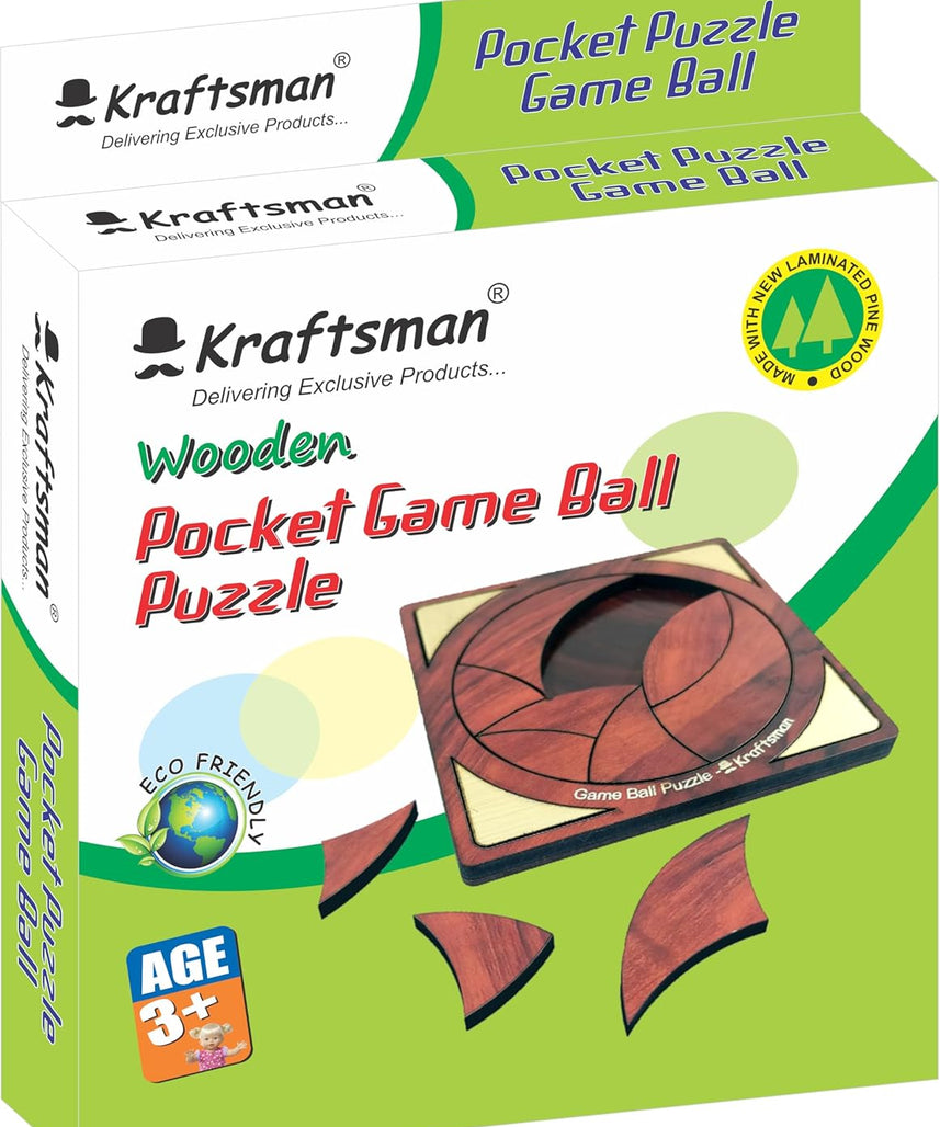 Pocket Puzzle Mini Game Ball Brain Teaser Portable Logic Puzzle for Kids and Adults Ages 4+