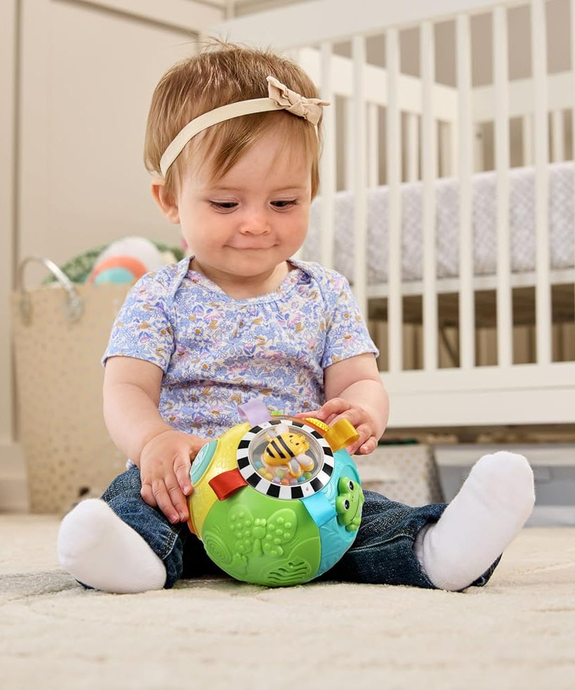 VTech Animal Discoveries Ball Interactive Learning Toy with Lights Music Textures and Shapes for Babies