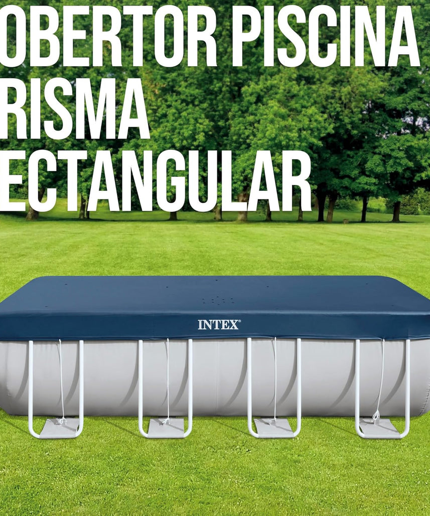 Intex Rectangular Pool Cover(4X2X1), Black, 28037