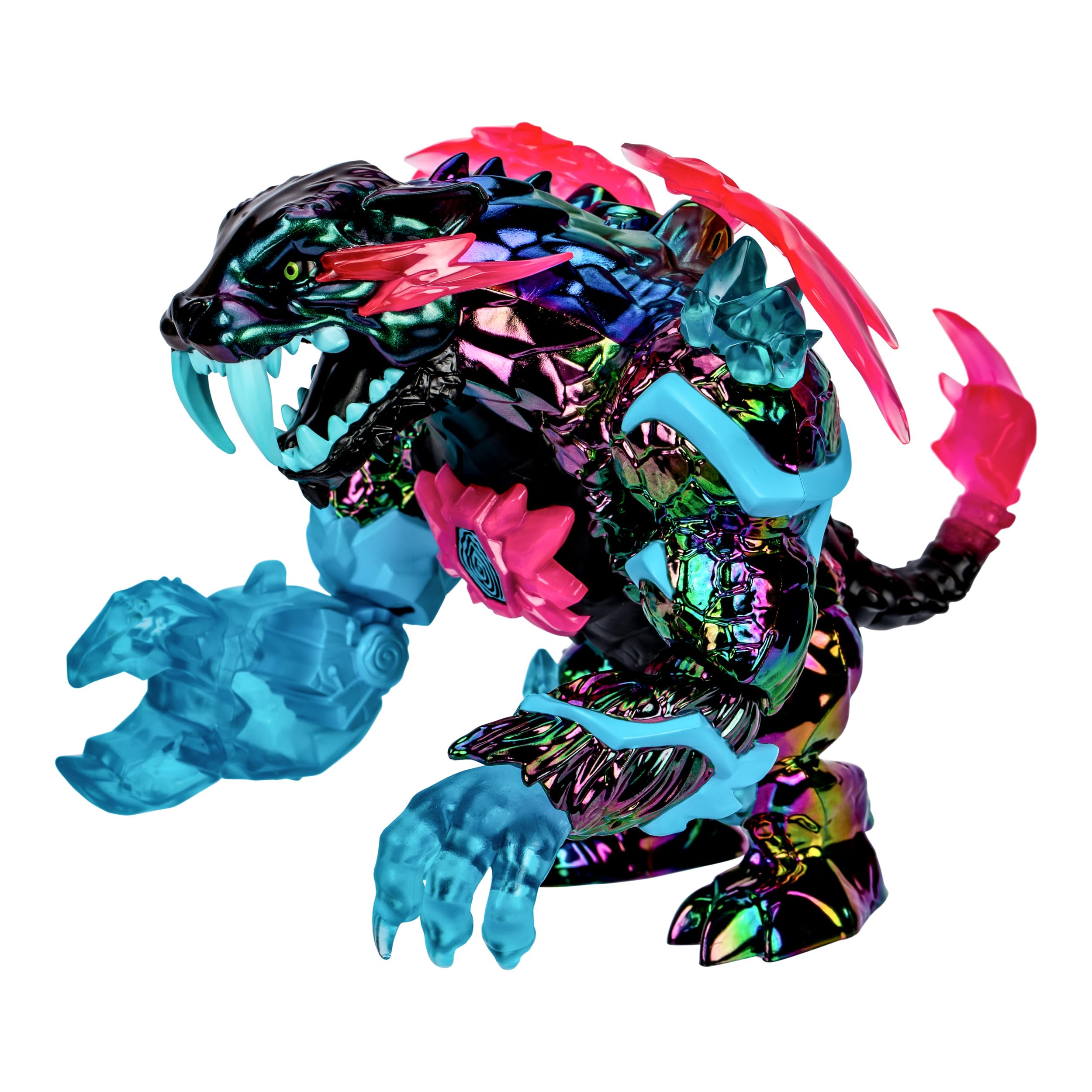 مجسم نيون بانثر من مستر بيست لاب W2، مقاس 6.5 بوصة مع 13 نقطة مفصلية، مطاردة غامضة نادرة، لعبة قابلة للتجميع للأطفال من سن 5 سنوات فما فوق