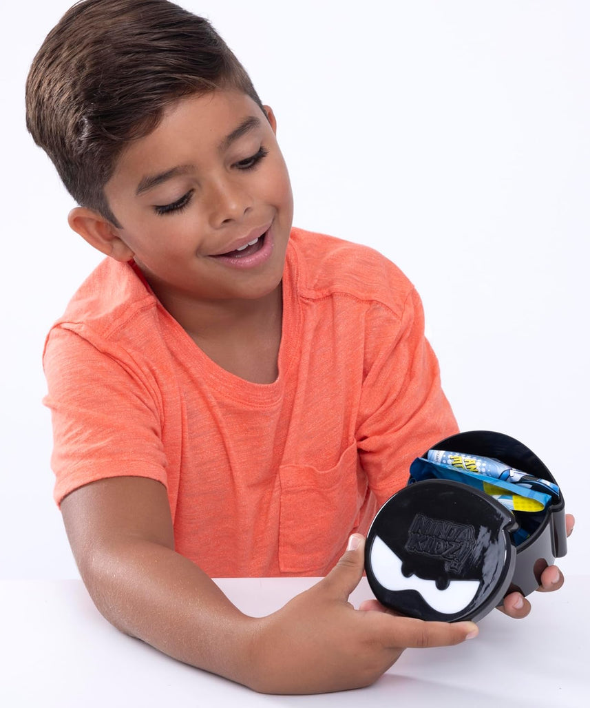 Ninja Kidz Mini Mystery Set – Officially Licensed Action Figures, Comics & Stickers, Ages 3+