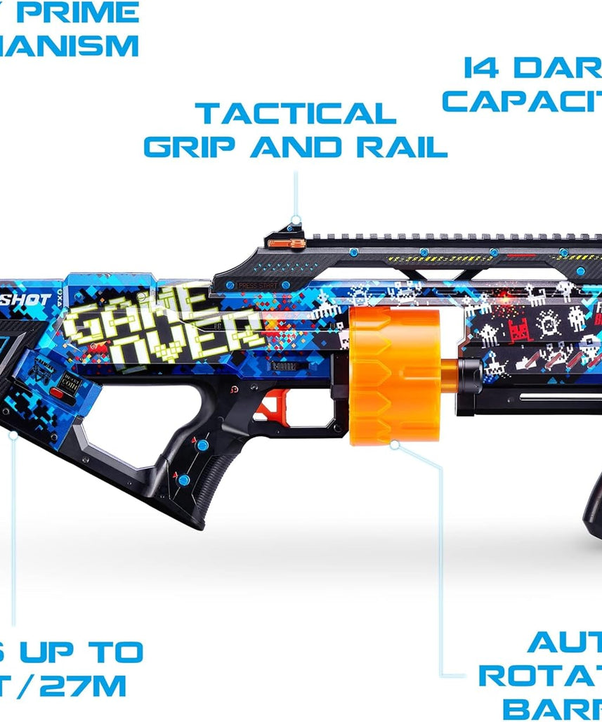 X-Shot Skins Mix Combo Pack, Last Stand, Griefer, Flux & Menace Blasters, 3 Toy Guns, 48 Darts, Kids, Teens & Adults, Outdoor Action & Target Games, Gift for Boys & Girls Ages 8+