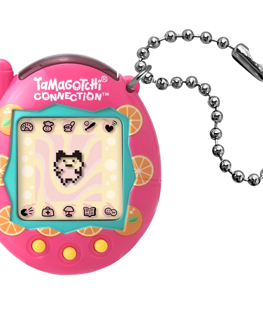 Tamagotchi Connection Citrus|Tamagotchi Original Cyber Pet 90s Adults and Kids Toy with Chain | Retro Virtual Pets are Great Boys and Girls Toys or Gifts for Ages 6+