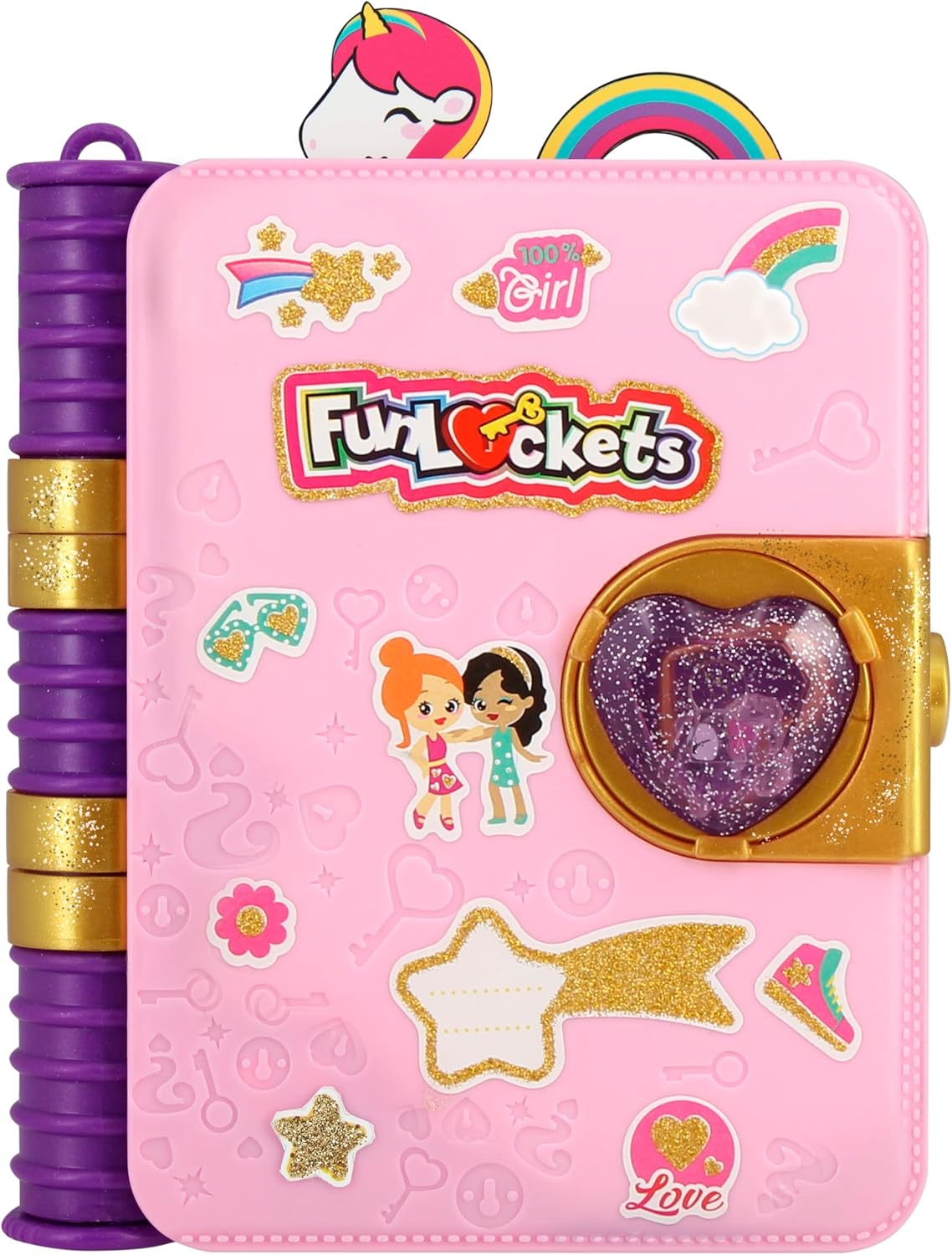 Funlockets Secret Journal Glitter Edition