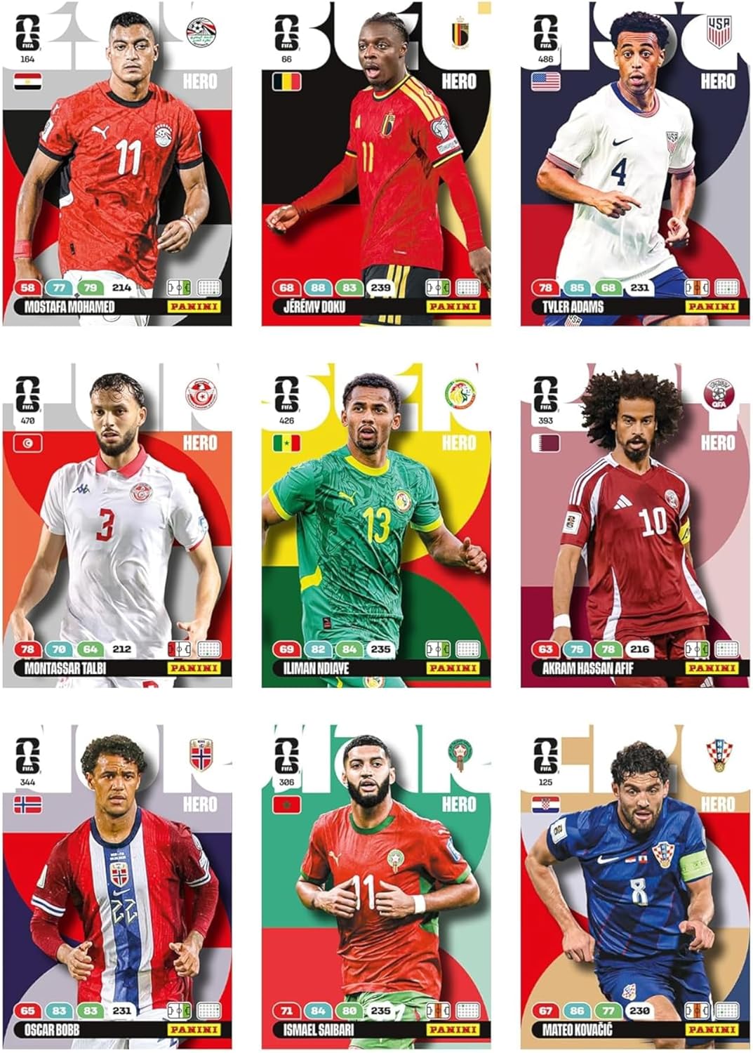 Panini FIFA World Cup 2026 Adrenalyn XL Fat Pack Trading Cards, 26 Cards Per Pack No Duplicates Inside, Official Football Collectible Cards, Single Pack or Box Option, Age 6+