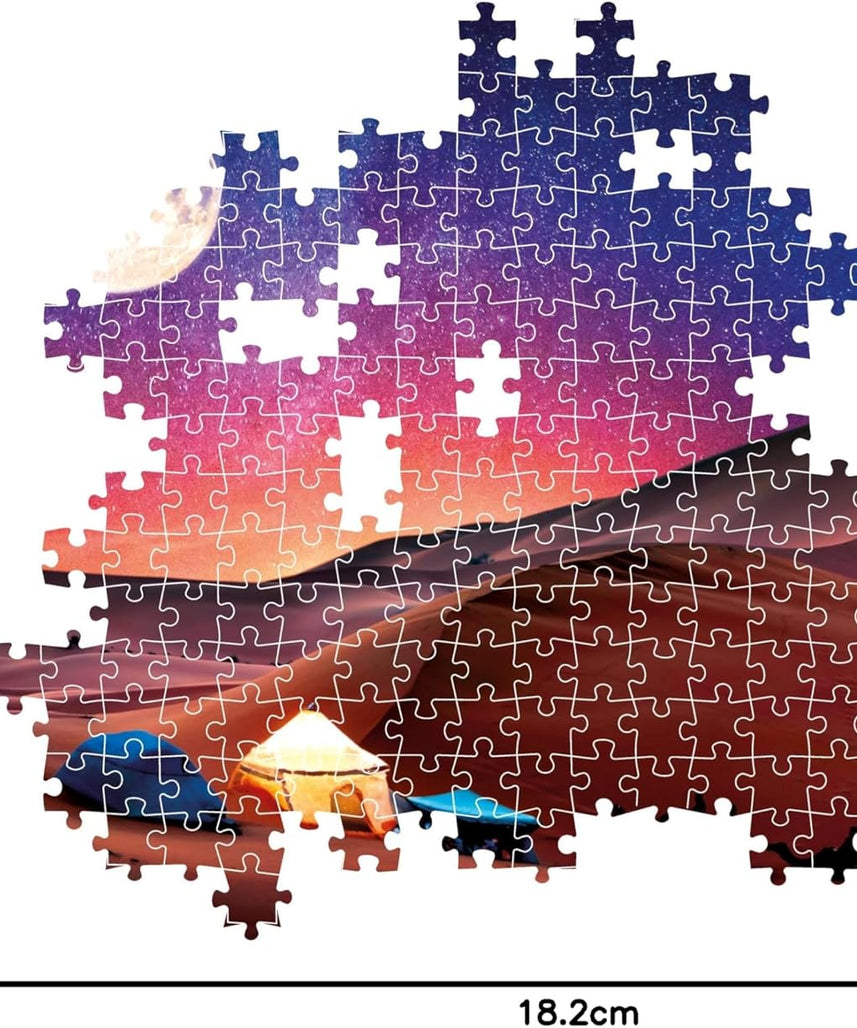 Clementoni 35527 Peace Starry Night Dream - 500 Pieces - Horizontal Puzzle Fun for Adults Made in Italy Multi-Coloured