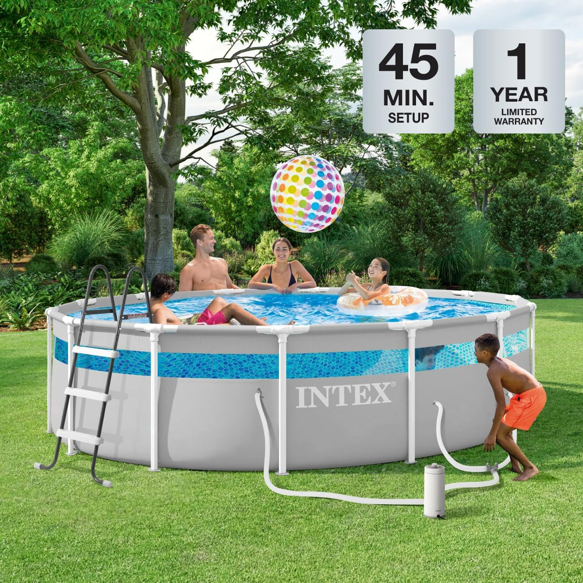 PRISM FRAMETH CLEARVIEW PREMIUM POOL SET 4.27x1.07mt.AGES 6+