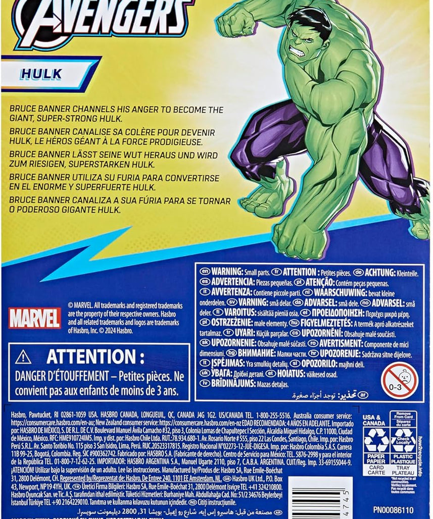 Marvel Avengers Deluxe Hulk 4-Inch Action Figure with Smash Fist – F9339