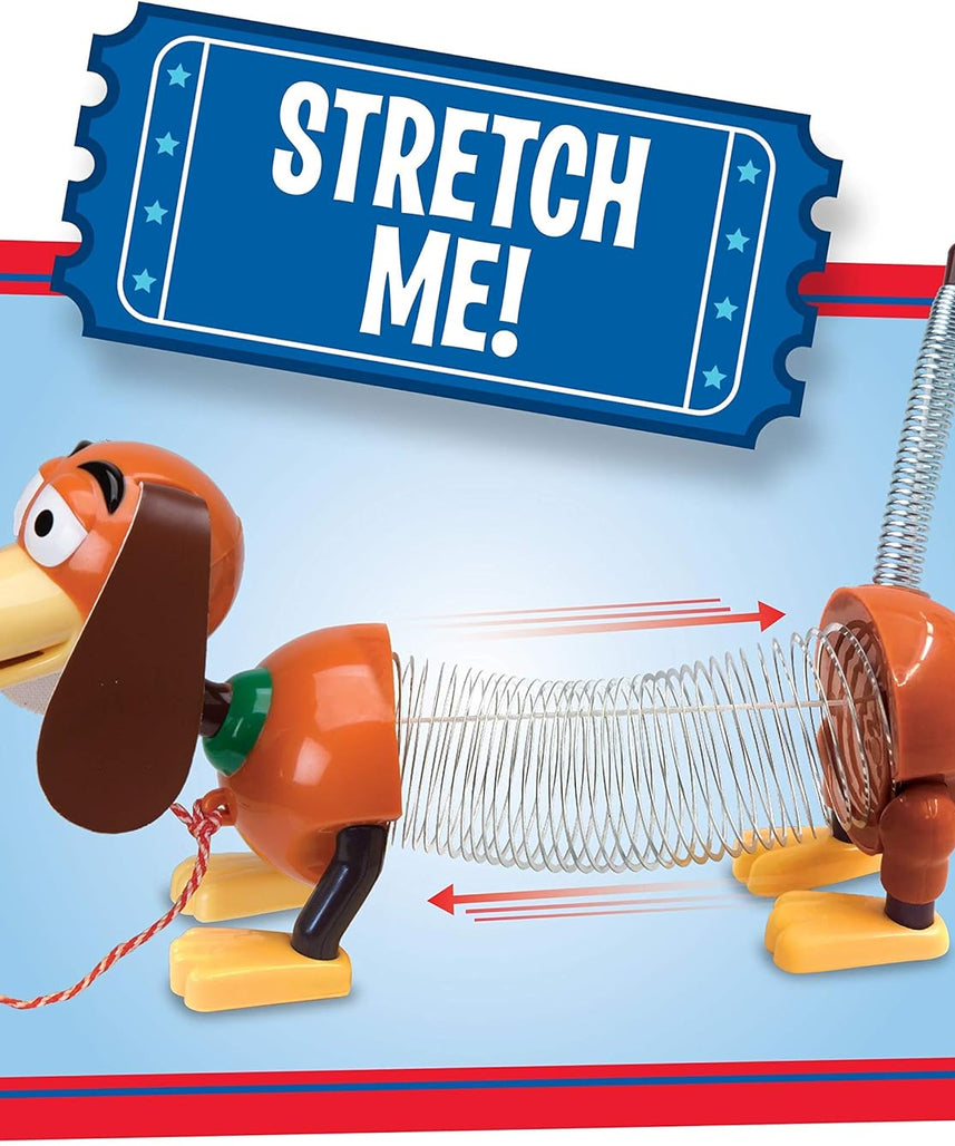 Just Play Disney Pixar Toy Story Slinky Dog Pull Toy, Classic Walking Spring Dog with Stretchable Body and Pull Leash for Toddlers, Ages 18+ Months