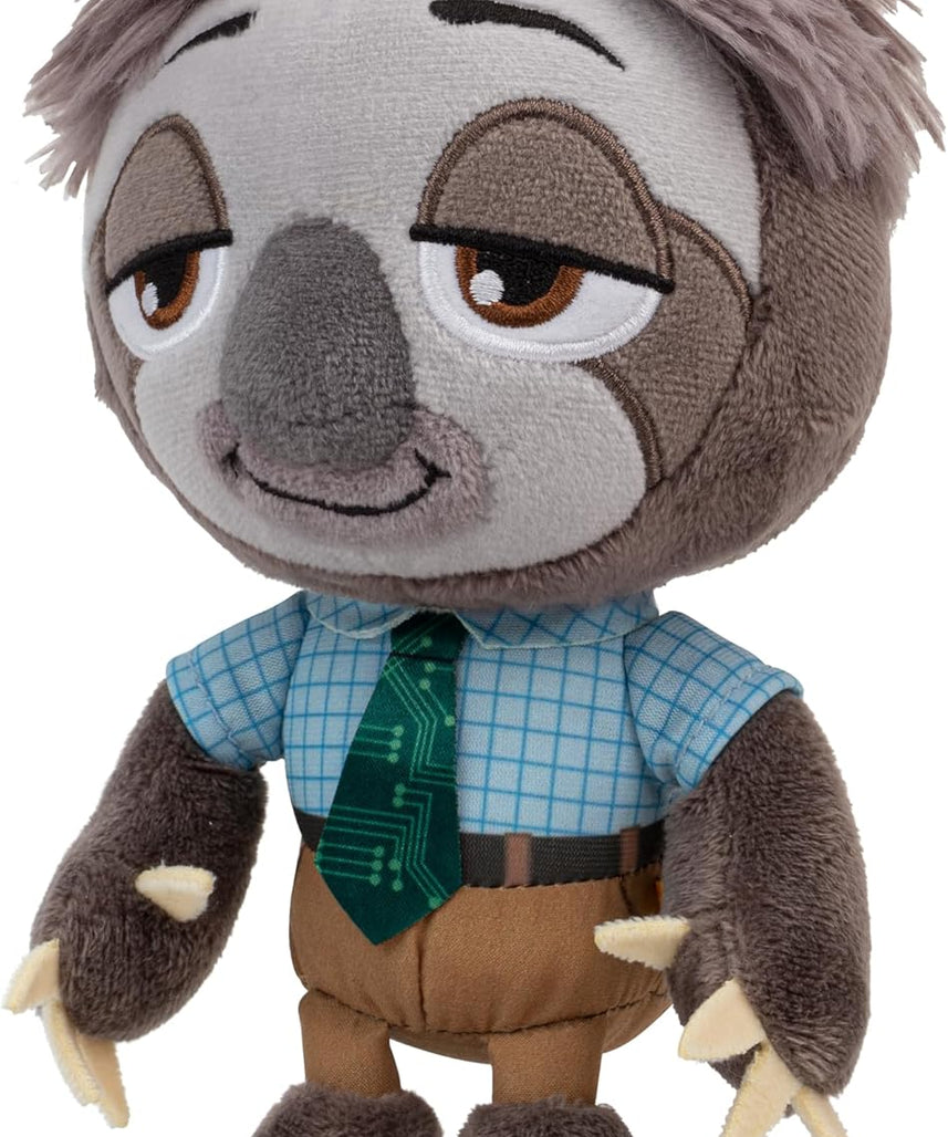 Disney Zootropolis 2 Little Core Plush - Flash, Official Zootopia 2 Movie Plush Toy, Collectibles, Mystery Tails Figures, Gift, 3 Years+