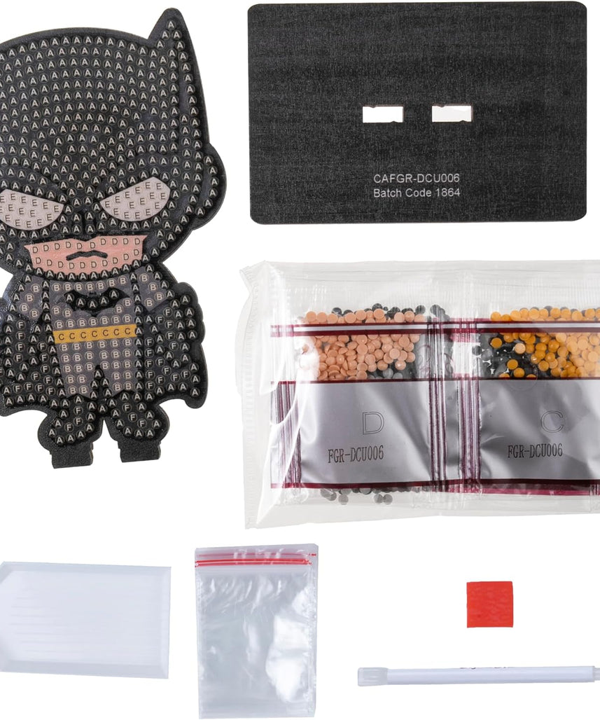 Batman (Black), Crystal Art Buddy