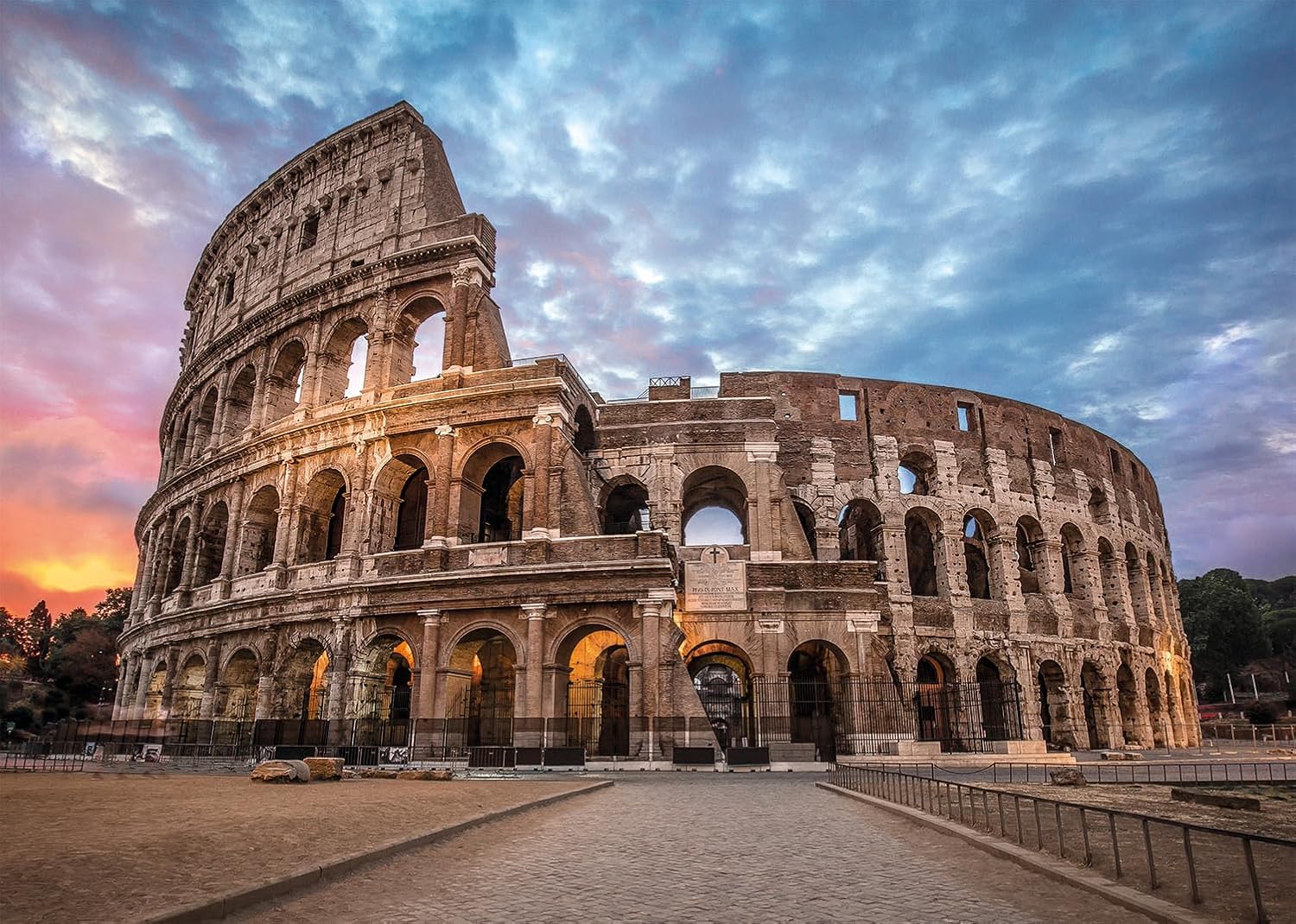 Clementoni - 33548 - Collection Puzzle - Coliseum Sunrise - 3000 pieces - Made in Italy - Jigsaw Puzzles for Adult
