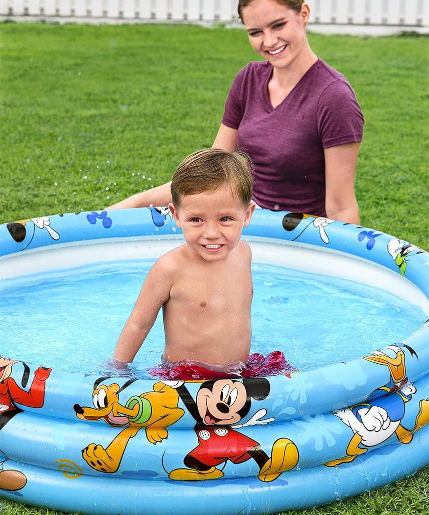 Bestway BWAY MICKEY POOL 3-RING 122X25
