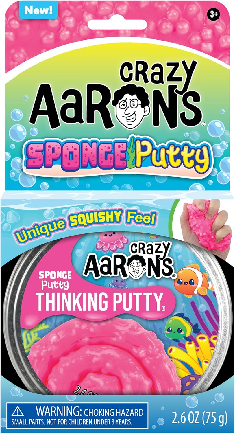Crazy Aaron's(r) Sponge Putty Thinking Putty(r)