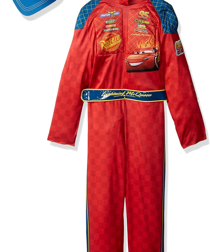 Disguise Cars 3 Lightning Mcqueen Classic Toddler Costume Large (4-6) 19875L