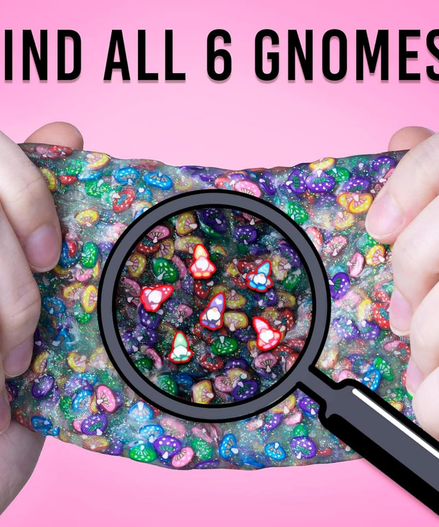 Crazy Aaron's Hide Inside! Gnome Home Thinking Putty, 4" Tin with 90g of Non-Toxic Sensory Play Putty which Never Dries Out, Soft Textured Creative Fidget Toy for Boys and Girls Ages 3Y+